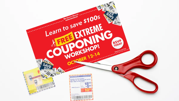 Get a Free Extreme Couponing Workshop
